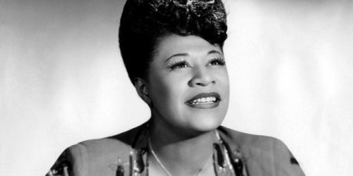 Fotografía de la cantante Ella Fitzgerald
