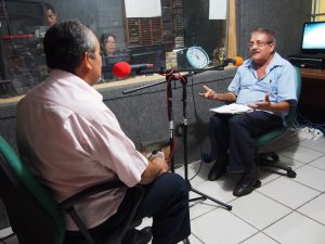 Estudios de "La Popular" donde se transmite "Chiapas en los confines"