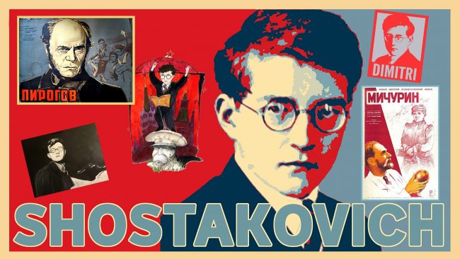Shostakovich collage