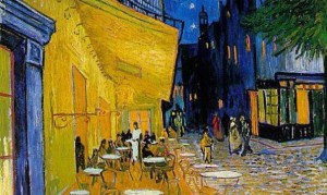 terraza-del-cafe-de-la-place-du-forum-en-arles-por-la-noche