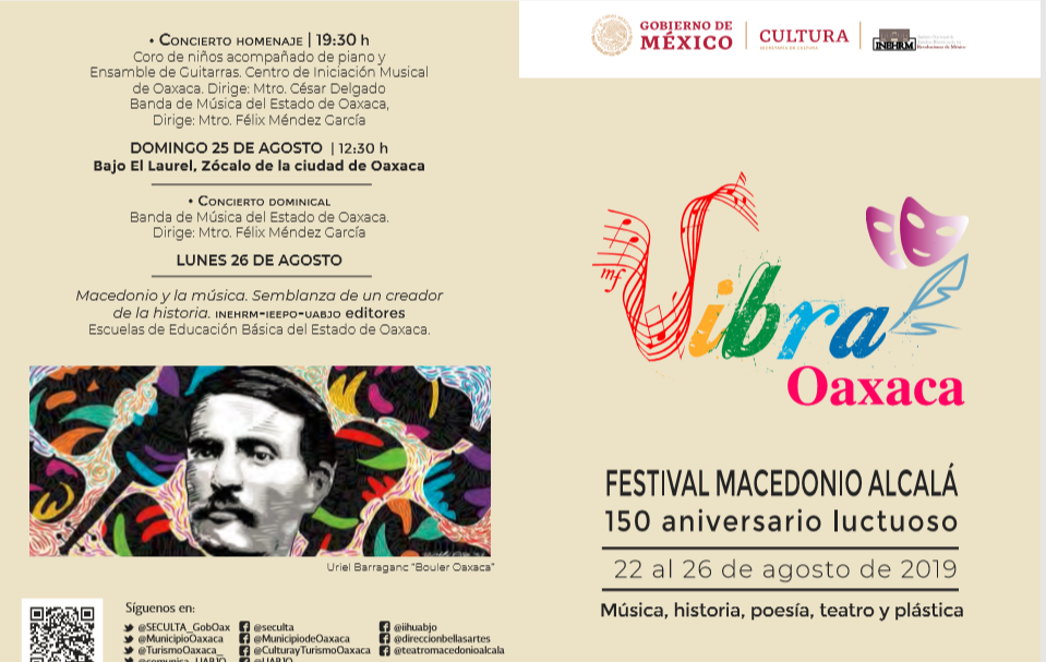 Vibra Oaxaca Programa Festival "Vibra Oaxaca"