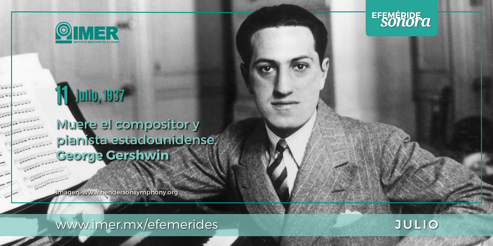 11Julio-GeorgeGershwin