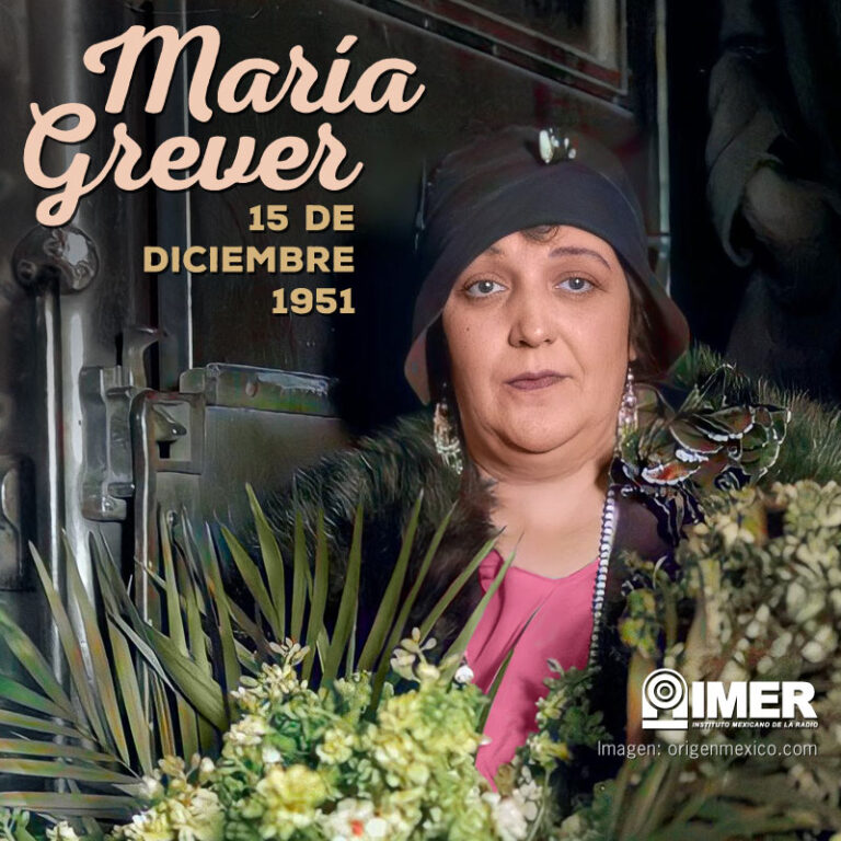 Grever 15 de diciembre de 1951: Fallece la compositora María Grever – IMER