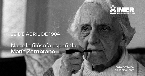 22abr_mariazambrano_efeméride