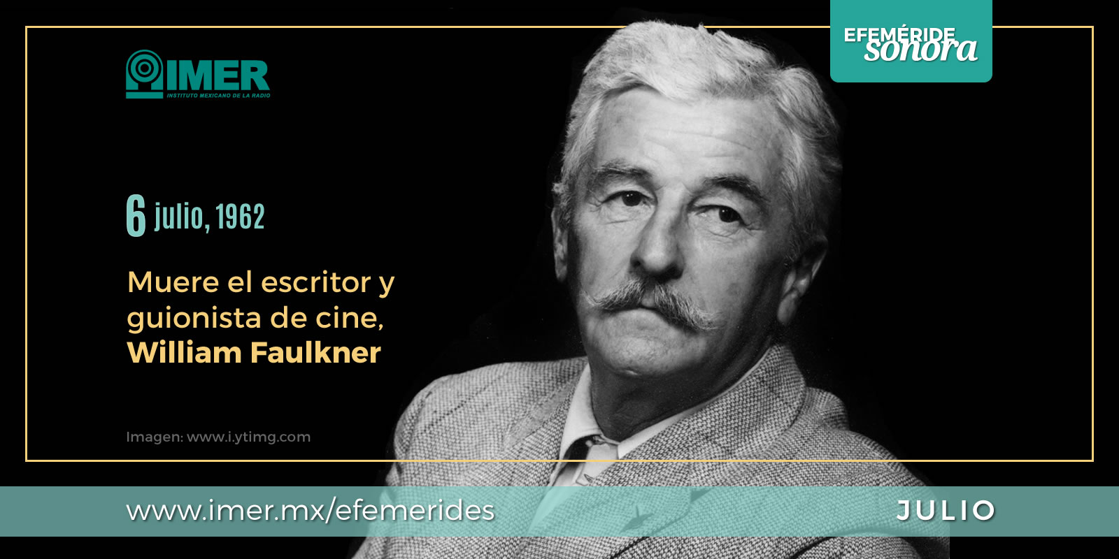 6Julio-WilliamFaulkner